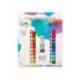 PINTURA GOUACHE/TEMPERA MARCA LIDERPAPEL CAJA DE 24 TUBOS DE ALUMINIO DE 12 ML COLORES SURTIDOS