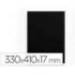 BASTIDOR NEGRO MARCA LIDERPAPEL 6F LIENZO GRAPADO PARTE TRASERA ALGODON 100% 33X41 CM GRAMAJE 320G/M2 CERTIFICADO FSC