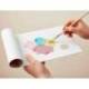 PALETAS DE PAPEL DESECHABLES MARCA LIDERPAPEL PARA PINTURA 40 HOJAS GRAMAJE 58G/M2 CON AGUJERO PARA PULGAR