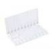 PALETA PLASTICO LIDERPAPEL PARA PINTURA PLEGABLE CON TAPA Y AGUJERO PARA EL PULGAR 20X10X1,8 CM