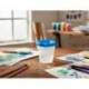 VASO LIMPIAPINCELES MARCA LIDERPAPEL DE PLASTICO 8X8,5 CM