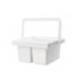 CUBO LIMPIADOR DE MARCA PINCELES LIDERPAPEL DE PLASTICO CON ASA TRANSPORTABLE 13X13X9 CM