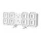 RELOJ MARCA Q-CONNECT DE PARED DIGITAL CON TEMPERATURA 3 ALARMAS CONTROL DE SONIDO 220X40X87 MM