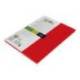 Papel color Liderpapel rojo A4 80g/m2 y 100 Hojas