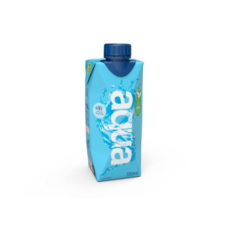 AGUA MINERAL MARCA ONLY WATER BRIK 330 ML