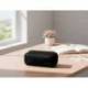 ESTUCHE PORTATODO LIDERPAPEL DUO 3 CREMALLERAS CON BOLSILLOFRONTAL NEGRO 220X90X70 MM