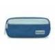 ESTUCHE PORTATODO LIDERPAPEL DUO 2 CREMALLERAS CON BOLSILLOFRONTAL COLOR AZUL OSCURO 220X90X50 MM