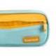 ESTUCHE PORTATODO LIDERPAPEL DUO 2 CREMALLERAS CON BOLSILLOFRONTAL COLOR AZUL CLARO 220X90X50 MM