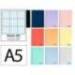 Bloc Liderpapel DIN A5 wonder rayado n.46 80 hojas tapa plástico 90gr “no se puede elegir”