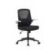 SILLA MARCA Q-CONNECT OFICINA TERNI MALLA ALT MAX 1050 MM ANC 500 MM PROF 480 MM COLOR NEGRO CUERPO NEGRO