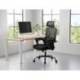 SILLA MARCA Q-CONNECT DIRECCION REGGIO MALLA ALT MAX 1300 MM ANC 520 MM PROF 480 MM RUEDAS PREMIUM COLOR NEGRO
