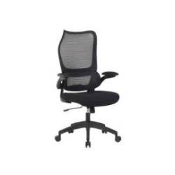 SILLA MARCA Q-CONNECT OFICINA CATANIA MALLA ALT MAX 1230 MM ANC 510 MM PROF 490 MM RUEDAS PREMIUM COLOR NEGRO