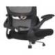SILLA MARCA Q-CONNECT OFICINA CATANIA MALLA ALT MAX 1230 MM ANC 510 MM PROF 490 MM RUEDAS PREMIUM COLOR NEGRO