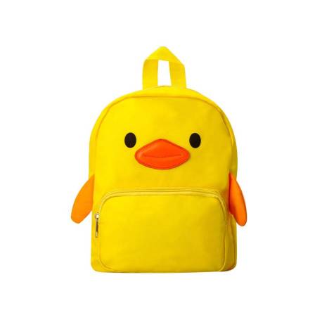 MOCHILA INFANTIL MARCA IMAGINOVO BACKPACK BUDDIES POLLO AMARILLO DOS COMPARTIMENTOS POLIESTER 280X90X200 MM