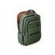 MOCHILA MARCA ANTARTIK VOLT 5 COMPARTIMENTOS COLOR VERDE MILITAR INTERIOR NARANJA 450X180X330 MM