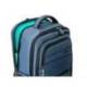 MOCHILA MARCA ANTARTIK VOLT 5 COMPARTIMENTOS COLOR AZUL MARINO INTERIOR TURQUESA 450X180X330 MM
