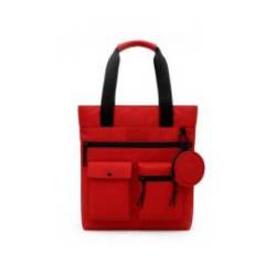 MOCHILA MARCA ANTARTIK BOLSO FLIP BAG CON ACOLCHADO PARA PORTATIL 15" BURDEOS 400X120X390 MM