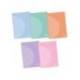 LIBRETA LIDERPAPEL 360 TAPA DE PLASTICO A5 48 HOJAS 90G/M2 LISO SIN MARGEN COLORES PASTEL