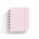 CUADERNO INGENIOX FOAM A5 80H RAYADO HORIZONTAL COLOR ROSA PASTEL