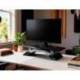 SOPORTE MARCA Q-CONNECT PARA MONITOR CON PLATAFORMA GIRATORIA AJUSTABLE DOS ALTURAS 411X287X99 MM
