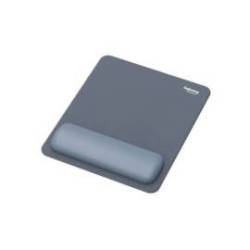 ALFOMBRILLA PARA RATON MARCA FELLOWES CON REPOSAMUÑECAS BREYTA AZUL 250X210X25 MM