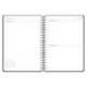 AGENDA ESCOLAR MARCA ANTARTIK 26-27 ESPIRAL PACK AND GO DIA PAGINA A5+ BILINGUE 80G PAPEL FSC NEGRO