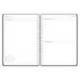 AGENDA ESCOLAR MARCA ANTARTIK 26-27 ESPIRAL ESSENTIALS DIA PAGINA A5+ BILINGUE 80G PAPEL FSC NEGRO