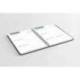 AGENDA ESCOLAR MARCA LIDERPAPEL 26-27 ESPIRAL BASIC SEMANA VISTA A5 BILINGUE 70G PAPEL FSC NEGRO