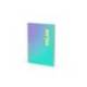 CUADERNO ESPIRAL MARCA MILAN COLECCION SUNSET DIN A4 TAPA DURA 90 HOJAS 95 GR CUADRICULA 5 MM VERDE