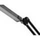 LAMPARA DE ESCRITORIO MARCA Q-CONNECT RIGEL LED 8W 320 LM ALUMINIO CON PINZA BRAZO DOBLE3 ARTICULACIONES COLOR NEGRO