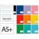 LIBRETA MARCA LIDERPAPEL SMART A5 PLUS 16 HOJAS 75G/M2 PAUTA 4 3.5MM CON MARGEN