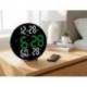 RELOJ MARCA Q-CONNECT DIGITAL DE PARED DIGITAL CON ALARMA REDONDO 27 CM