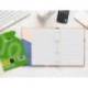 RECAMBIO MARCA LIDERPAPEL DIN A5 100 HOJAS 75 GR PAUTA 4 3.5MM CON MARGEN 6 TALADROS