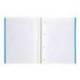 CUADERNO ESPIRAL MARCA LIDERPAPEL A4 WITTY TAPA DURA 120H 90GR CUADRO 4MM CON MARGEN COLORES SURTIDOS