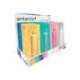 BOTELLA MARCA ANTARTIK ISOTERMICA ACERO INOXIDABLE LIBRE DE BPA 500ML EXPOSITOR CON 8 BOTELLAS