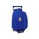 MOCHILA ESCOLAR SAFTA CON CARRO MARCA REAL MADRID 25/26 440X320X160 MM