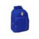 MOCHILA ESCOLAR SAFTA DOBLE CON CANTONERAS ADAPTABLE A CARRO MARCA REAL MADRID 25/26 420X320X150 MM
