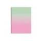CUADERNO ESPIRAL MARCA MIQUELRIUS DIN A4 80 HOJAS CUADRO 5 MM 90 GR GRADIENT ROSA VERDE MENTA