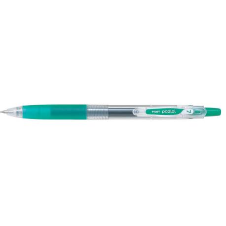 BOLIGRAFO MARCA PILOT POP LOL TINTA GEL RETRACTIL CLASSIC VERDE 0,7 MM