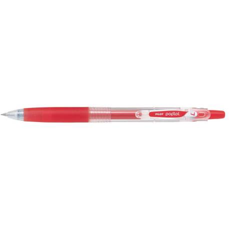 BOLIGRAFO MARCA PILOT POP LOL TINTA GEL RETRACTIL CLASSIC ROJO 0,7 MM