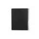 CUADERNO ESPIRAL MARCA ANTARTIK MICRO A4 TAPA FOAM 120H 90GR CUADRO 5MM 5 BANDAS 4 TALADROS COLOR NEGRO