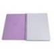 CUADERNO ESPIRAL MARCA ANTARTIK A4 TAPA FOAM 80H 90GR CUADRO 4MM CON MARGEN COLOR LAVANDA