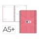 AGENDA ESCOLAR MARCA ANTARTIK 26-27 ESPIRAL PACK AND GO DIA PAGINAA5+ BILINGÜE 80G PAPEL FSC ROSA CORAL