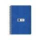 AGENDA ESCOLAR MARCA ANTARTIK 26-27 ESPIRAL PACK AND GO DIA PAGINAA5+ BILINGÜE 80G PAPEL FSC AZUL MARINO