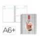 AGENDA ESCOLAR MARCA LIDERPAPEL 26-27 ESPIRAL ORIENTAL DIA PAGINA A6+ BILINGUE 80G PAPEL FSC FIDEOS