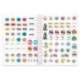 AGENDA ESCOLAR MARCA LIDERPAPEL 26-27 ESPIRAL GRAPHIC DIA PAGINA A6 BILINGUE 80G PAPEL FSC ROSA