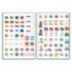 AGENDA ESCOLAR MARCA LIDERPAPEL 26-27 ESPIRAL PATTERN DIA PAGINA A5+ BILINGUE 80G PAPEL FSC CUADRICULA