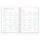 AGENDA ESCOLAR MARCA LIDERPAPEL 26-27 ESPIRAL COTTAGE SEMANA VISTA A5 BILINGUE 80G PAPEL FSC ROSA FRESAS