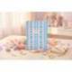 AGENDA ESCOLAR MARCA LIDERPAPEL 26-27 ESPIRAL COTTAGE SEMANA VISTA A5 BILINGUE 80G PAPEL FSC AZUL CORAZONES