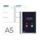 AGENDA ESCOLAR MARCA LIDERPAPEL 26-27 ESPIRAL PERSONALIZABLE SEMANA VISTA A5 BILINGUE 70G PAPEL FSC